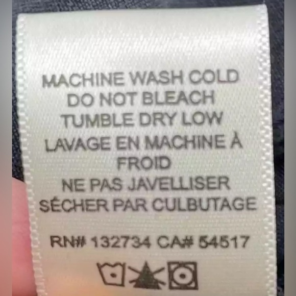 Cloth & Stone  S Linen Wide Leg Jumpsuit Cropped Black C6239-331-301 - Picture 8 of 8